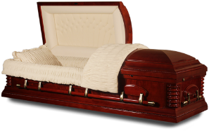 casket types wooden image